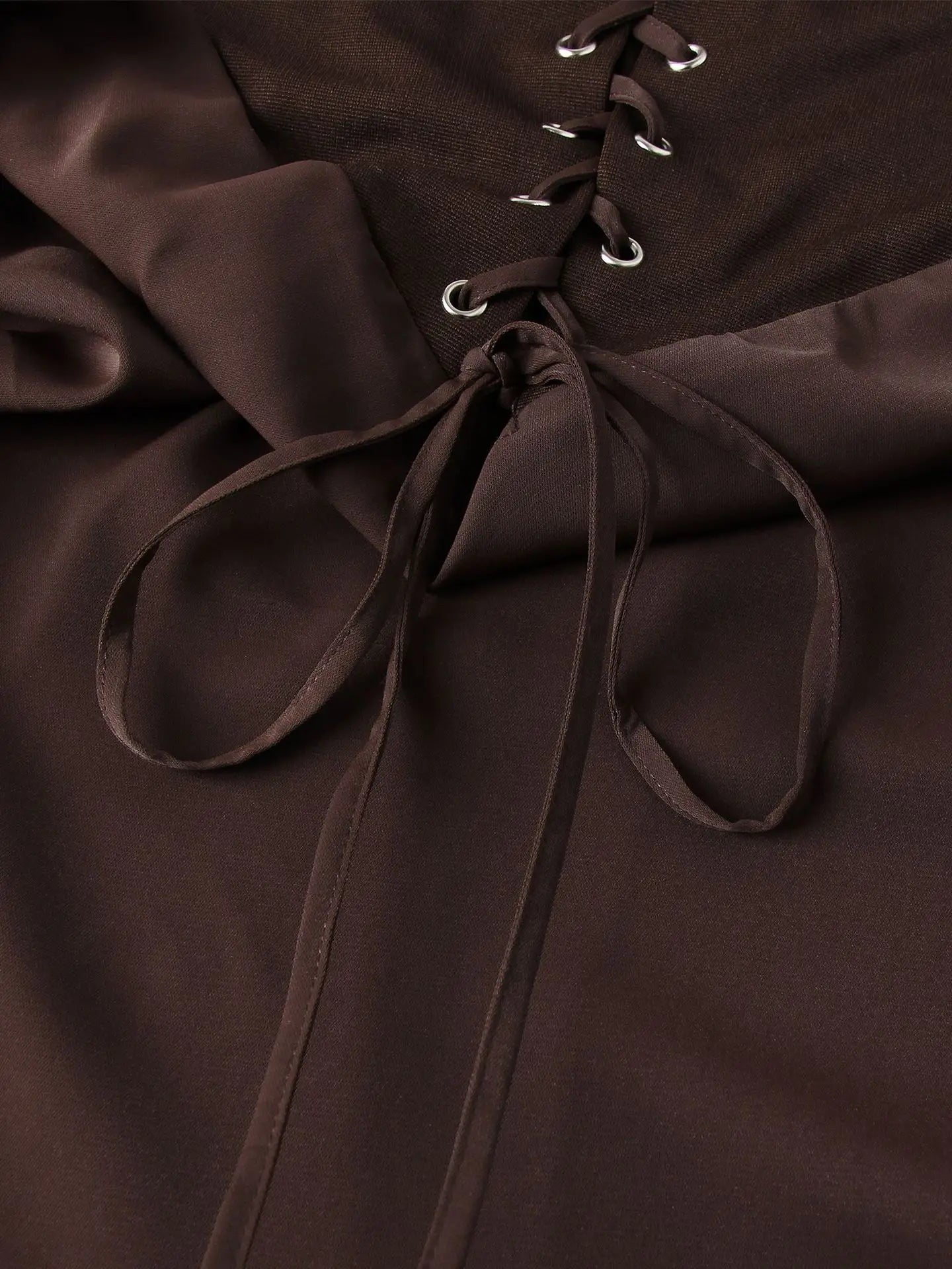 Natalie Rolt Maxi Dress - Brown
