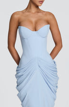 Chiara Maxi Dress - Blue