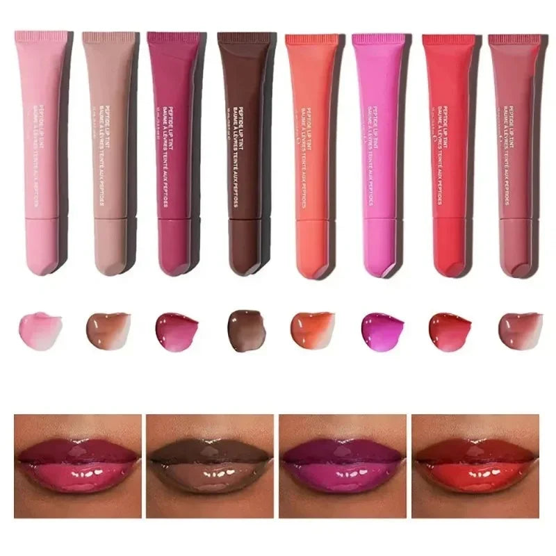 Creamy Lip & Cheek Blush Stick – Multi-Use Gloss in Toast, Raspberry, Espresso