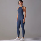 Sculpting Workout Bodysuit – Crisscross Back, Core & Glutes Shaping