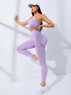 2-Piece Workout Set –Purple