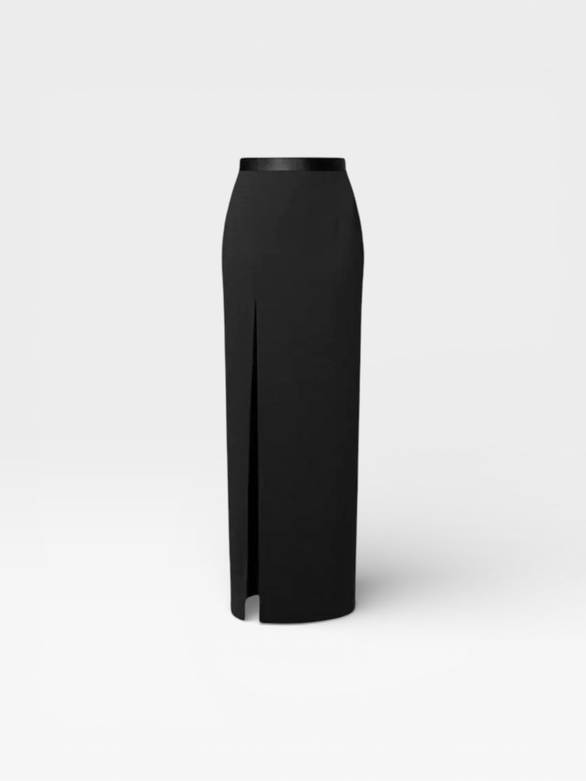 V-Neck Blazer & Slim Long Skirt Set