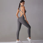 Sculpting Workout Bodysuit – Crisscross Back, Core & Glutes Shaping