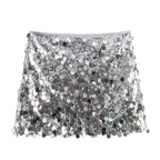 Mini Sequin Skirt – Sparkly Slim-Fit Party Look