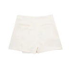 VantaWrap Mini Skort – Sleek High-Waist Illusion Skirt Shorts