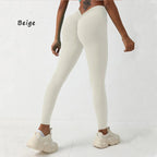 Women’s Scrunch Butt Seamless Leggings – High Waist V-Cut Yoga Pants