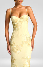 Spaghetti Strap Print Maxi Dress