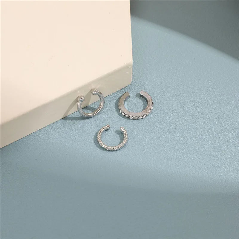 Non-Piercing Leaf Ear Cuff – Gold-Plated Clip-On Earring