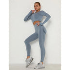 Seamless Tummy Control Leggings – High Waist Scrunch Fit for Workout & Shaping