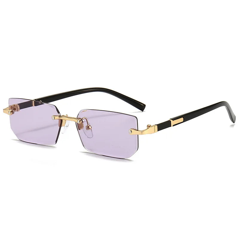 Trendy Small Rectangle Sunglasses – Gradient Square Summer Shades