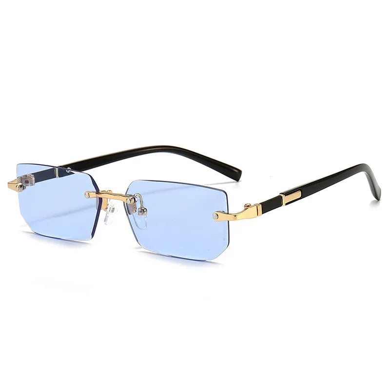 Trendy Small Rectangle Sunglasses – Gradient Square Summer Shades