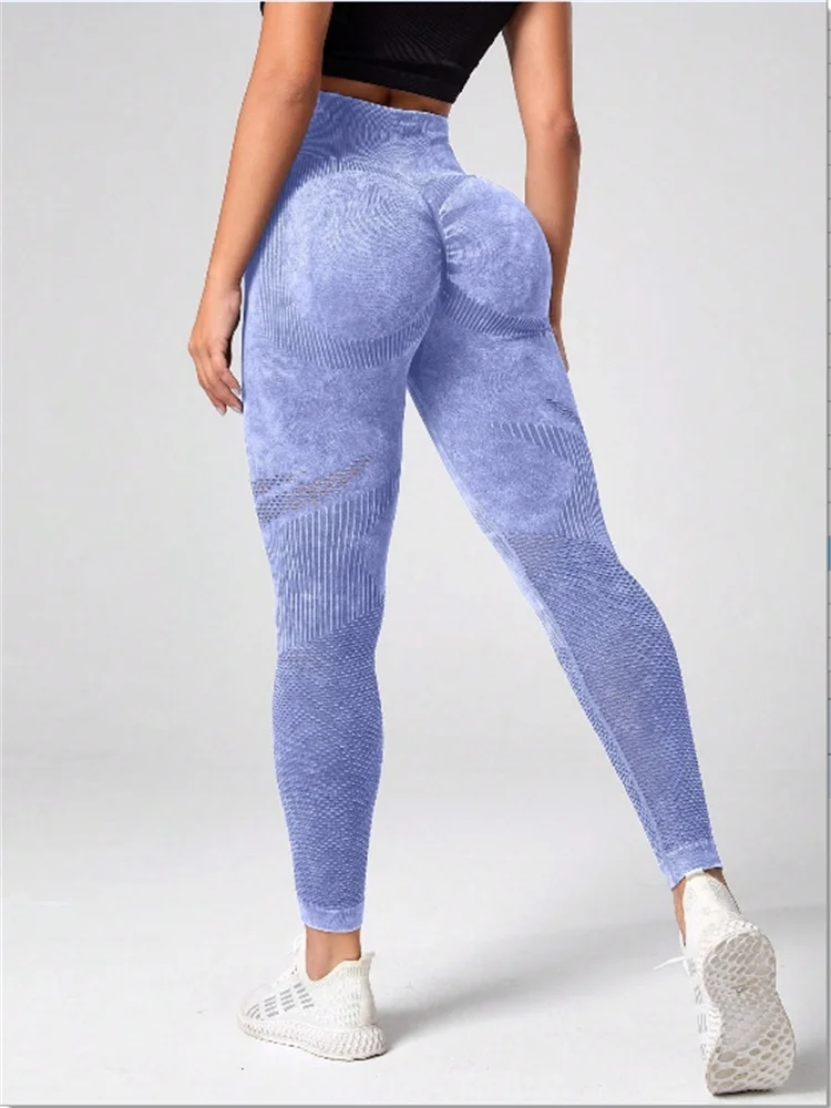 Seamless Scrunch Butt Yoga Leggings – High-Waist Sport Tights for Women’s Fitness & Gym
