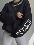 Oversized Crewneck with Print