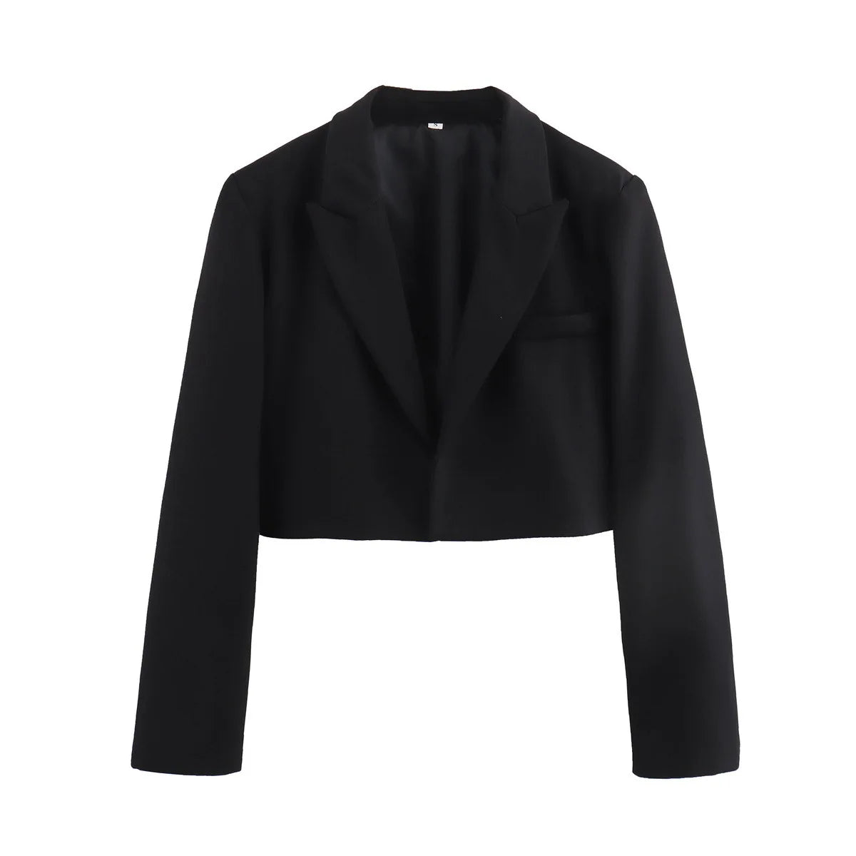 Cropped Blazer – Tailored Minimal Jacket for Women