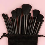 13–16 Pcs Professional Makeup Brush Set – Soft Nylon Foundation & Eyeshadow Blending Tools