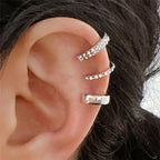 Non-Piercing Leaf Ear Cuff – Gold-Plated Clip-On Earring