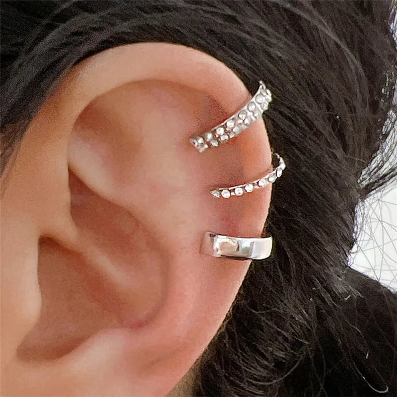Non-Piercing Leaf Ear Cuff – Gold-Plated Clip-On Earring