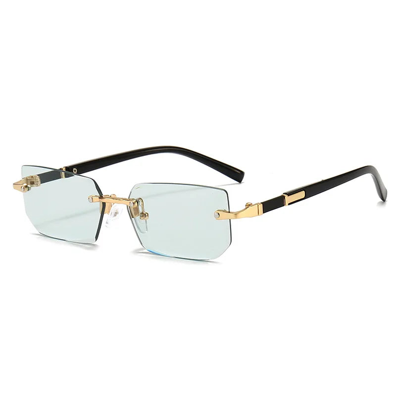 Trendy Small Rectangle Sunglasses – Gradient Square Summer Shades