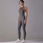 Sculpting Workout Bodysuit – Crisscross Back, Core & Glutes Shaping