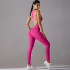 Sculpting Workout Bodysuit – Crisscross Back, Core & Glutes Shaping