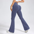 Ribbed SculptFit Lounge Pants – High Waist & Curve Contour
