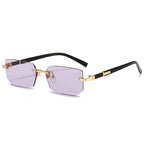 Trendy Small Rectangle Sunglasses – Gradient Square Summer Shades