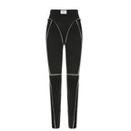 Women’s Seamless Yoga Skinny Pants – Low Waist Cotton Leggings