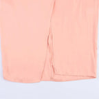 Women’s Pink Satin 2-Piece Skirt Set – Backless Halter Crop Top & High Waist Pleated Midi Skirt