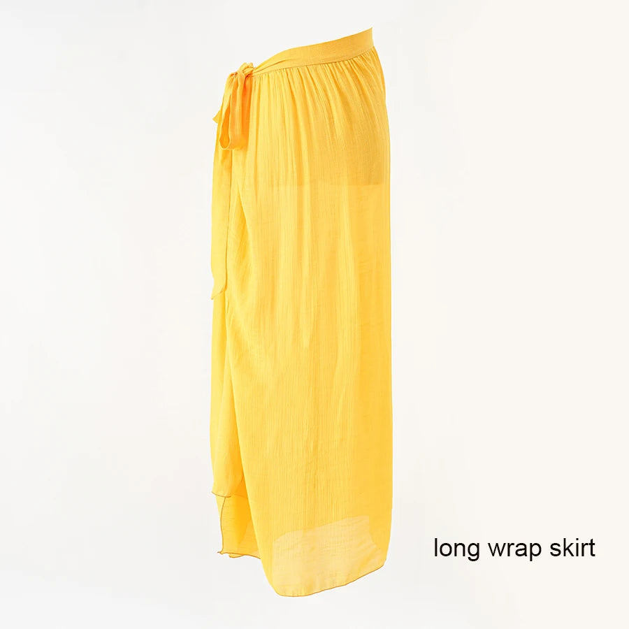 Bikini Wrap Skirt – Lightweight Summer Cover-Up
