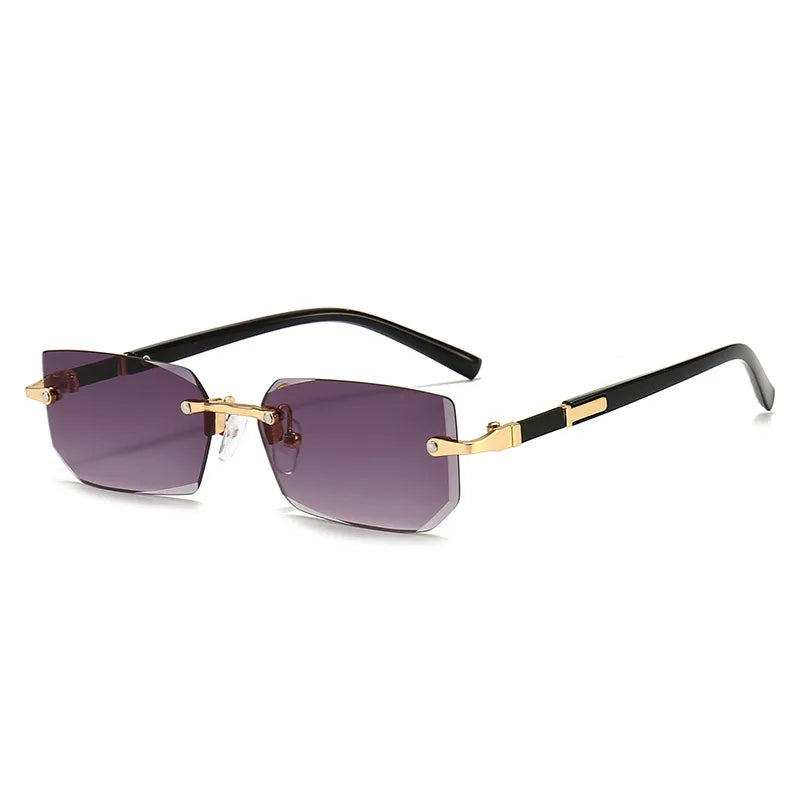 Trendy Small Rectangle Sunglasses – Gradient Square Summer Shades