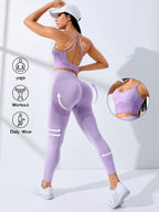 2-Piece Workout Set –Purple