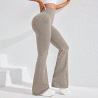 Ribbed SculptFit Lounge Pants – High Waist & Curve Contour