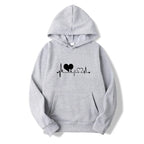 Heartbeat Hoodie – Love & Autism-Inspired Graphic