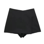 VantaWrap Mini Skort – Sleek High-Waist Illusion Skirt Shorts