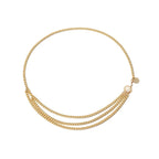 Women’s Sunflower Coin Tassel Waist Chain – Y2K Belly Belt for Rave & Bikini Looks