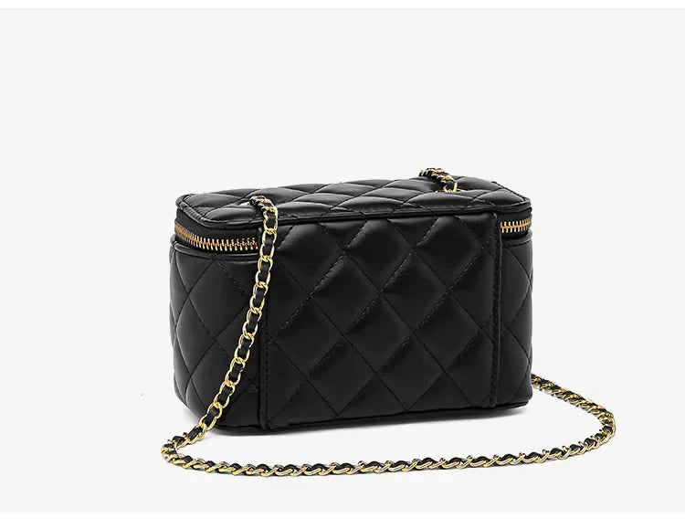 Elegantní mini řetězová crossbody taška