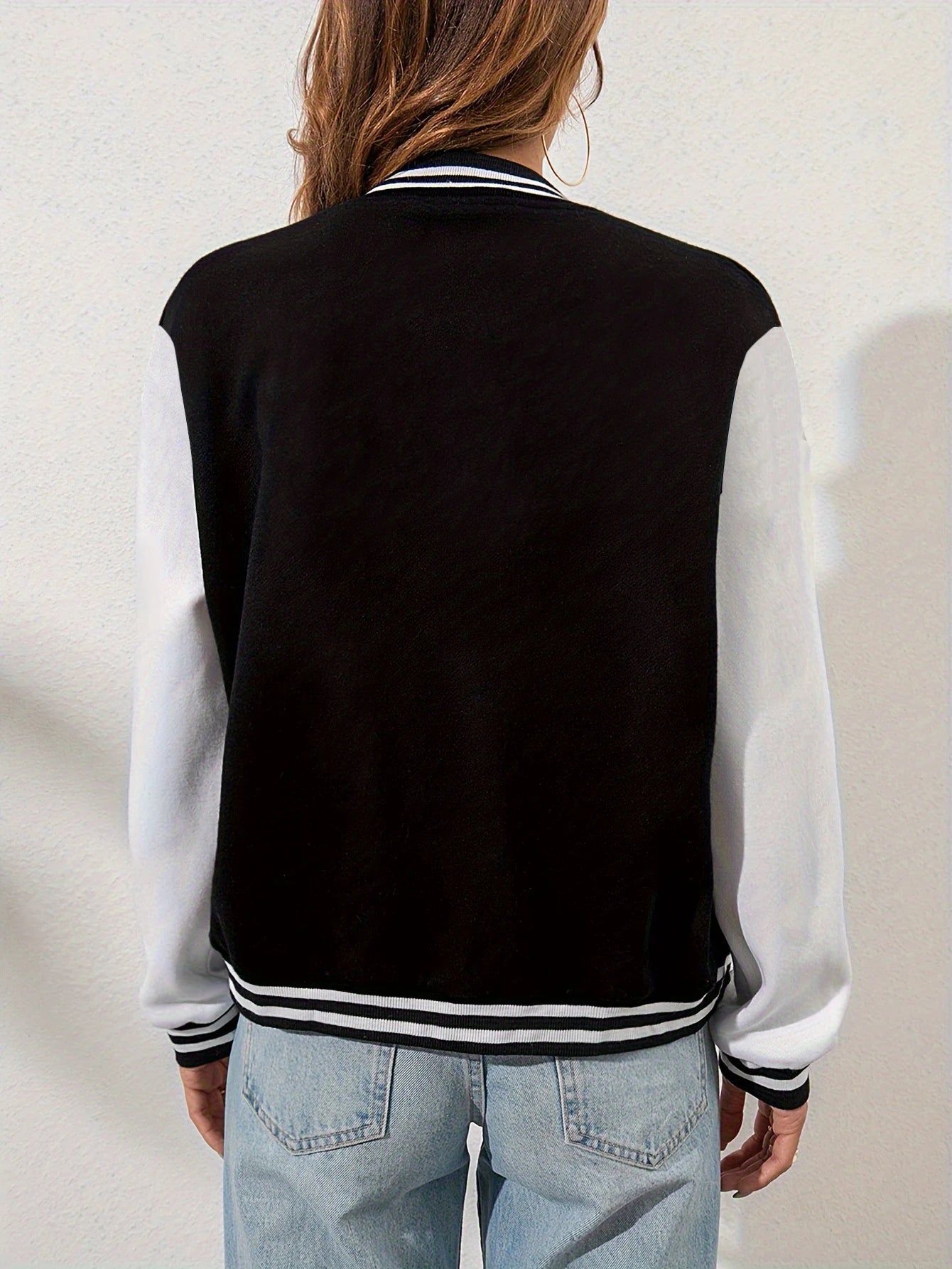 Brooklyn Varsity Jacket – Oversized Baseball College Bomber