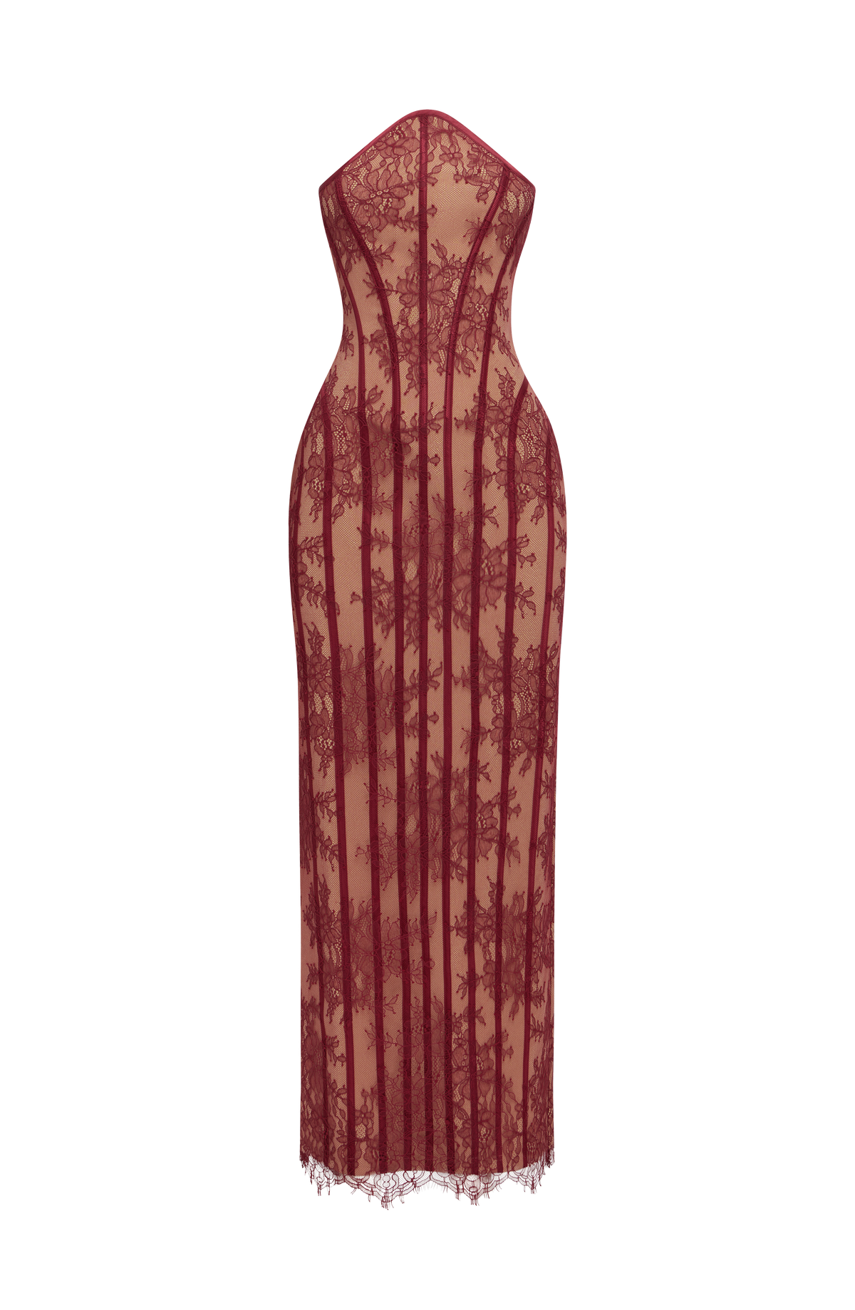 Tamara Maxi Dress - Burgundy