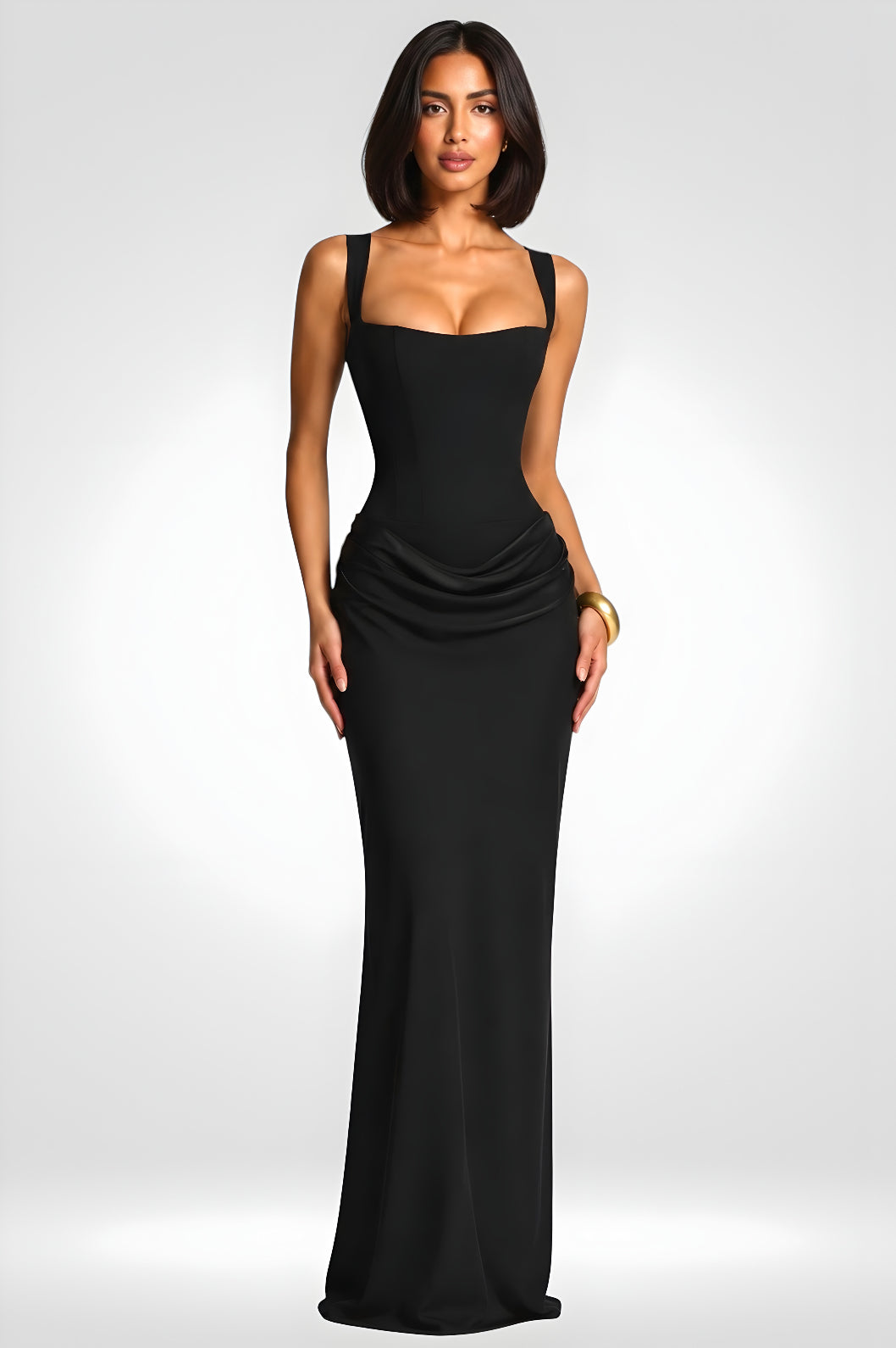 Cornelia Maxi Dress - Black