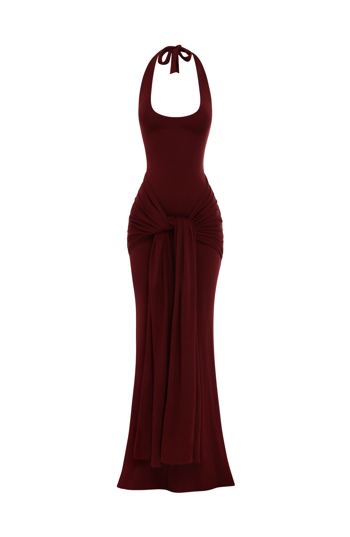 Veneda Maxi Dress - Cherry Lacquer