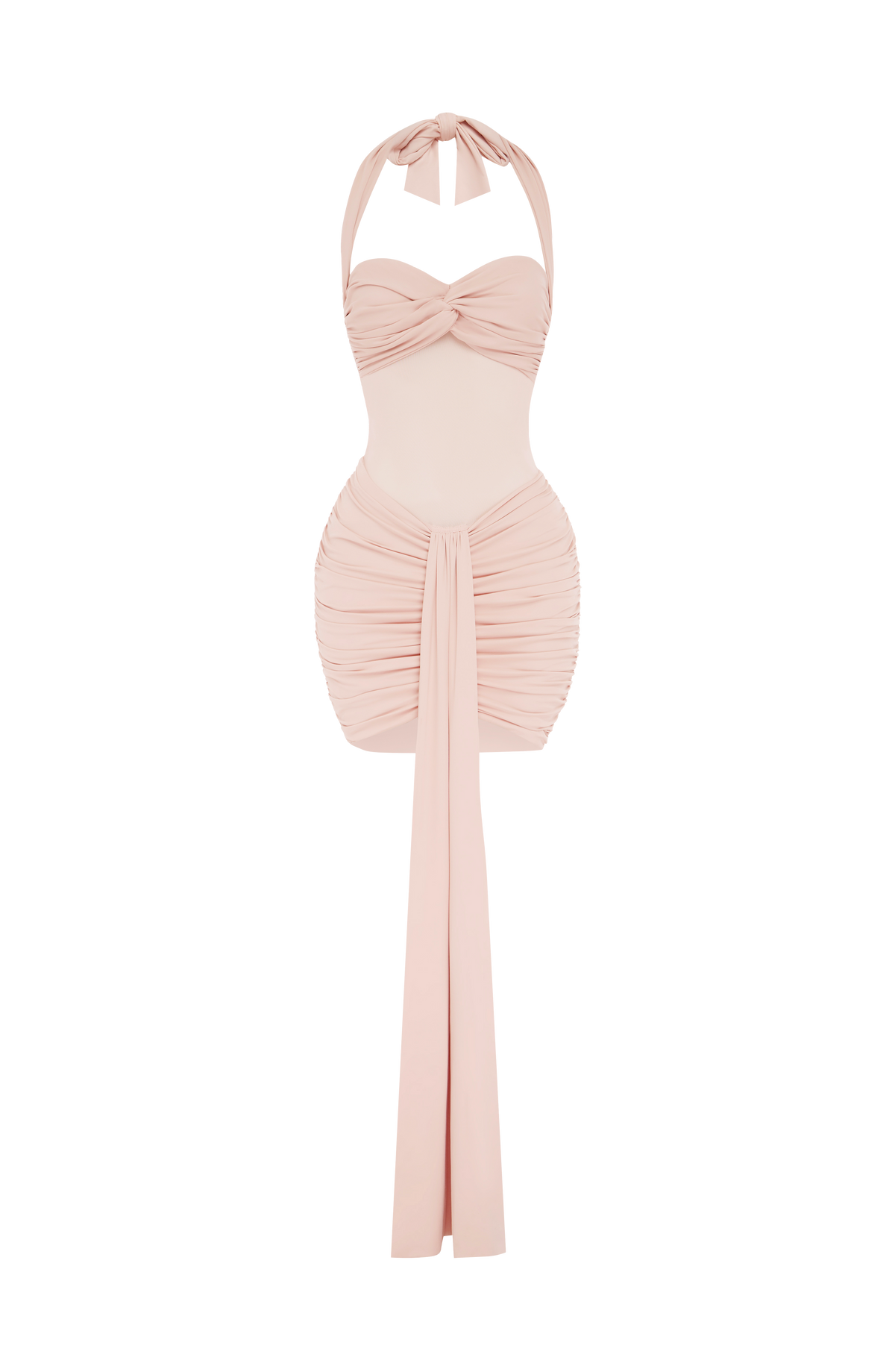 Vixen Mini Dress - Soft Blush