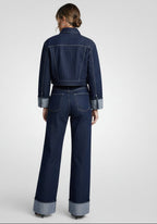 Vintage Jeansjacke und -hose Set