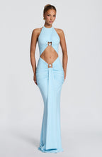 Aesha Maxi Dress - Sky Blue