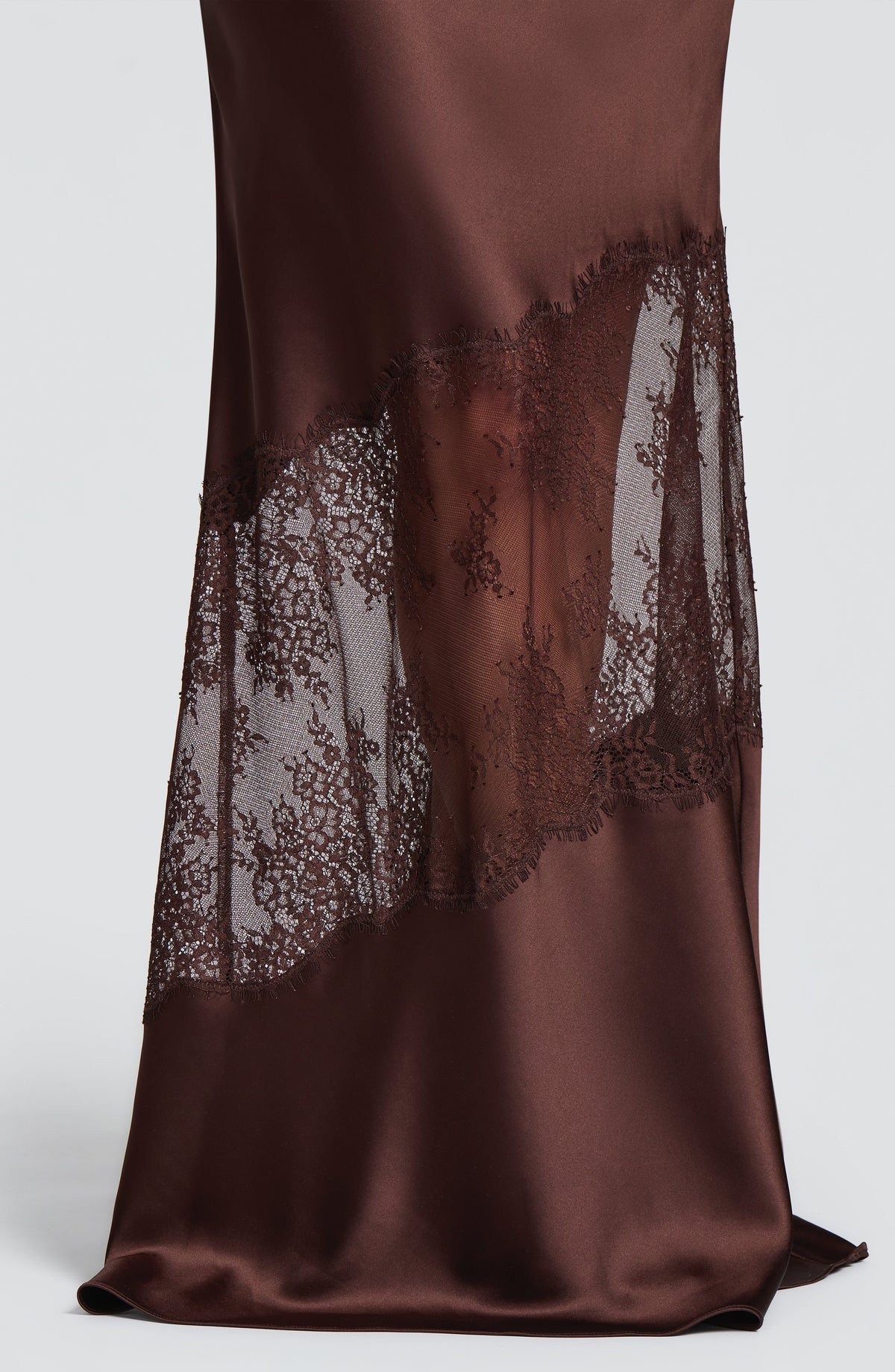 Agnetha Maxi Dress - Plum Brown