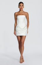 Ella Mini Dress - Ivory