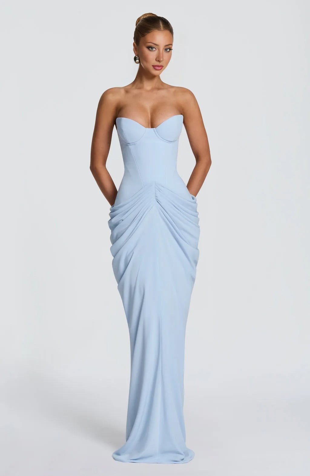 Chiara Maxi Dress - Blue