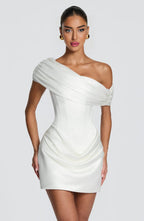 Ella Mini Dress - Ivory