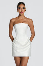 Ella Mini Dress - Ivory