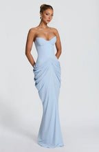 Chiara Maxi Dress - Blue