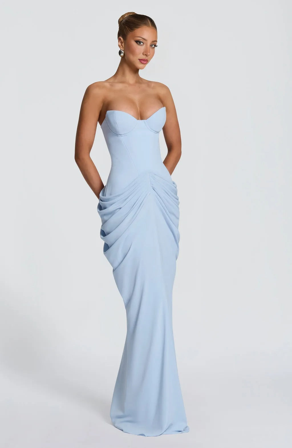 Chiara Maxi Dress - Blue